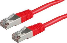 Roline PatchCord, S/FTP, Cat5e, 3m, raudona (21.15.0351)