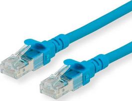 Roline ROLINE – Patch – Kabelis – RJ- 45 (M) iki RJ- 45 (M) – 5 m – UTP – CAT 6a – Be halogenų, formos, suvytas – mėlynas (21.15.2745)