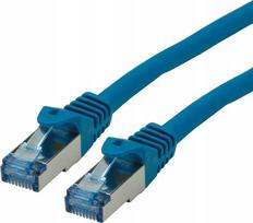 Roline ROLINE – Patch – Kabelis – RJ-45 (M) iki RJ-45 (M) – 15 m – SFTP – CAT 6a – mėlynas (21.15.2848)