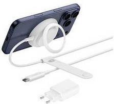 Įkroviklis Belkin UltraCharge magnetinis įkrovimo padėklas Qi2 25W (WIA014KQWH)