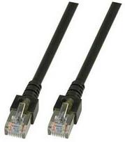 EFB RJ45 S/FTP Cat5e kabelis sieciowy juoda 0,5 m SF/UTP