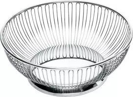 Alessi 826/24 apvalios vielos krepšelis iš nerūdijančio plieno
