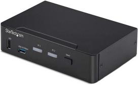 StarTech StarTech P2AD122-KVM-SWITCH KVM jungiklis Juodos spalvos