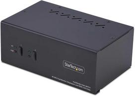 StarTech StarTech.com perjungiklis P2ADDH462-KVM-SWITCH, 3840 x 2160 pikselių, 4K Ultra HD, 36 W, juoda