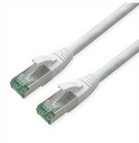 Digitus ROLINE RM S/FTP (PiMF) Patch Cord Cat.6A, balta, 1,5 m