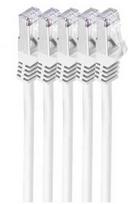 Carruzzo shiverpeaks BS75515-W-SET5 tinklo kabelis Baltas 5 m Cat7 S/FTP (S-STP) Apvalus