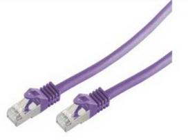 Shiverpeaks Patchcord BASIC-S Cat 7, S/FTP, PiMF, LSZH, violetinė, 15 m (BS75525-V)
