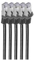 Shiverpeaks Patchcord BASIC-S Cat 7, S/FTP, PiMF, LSZH, juoda, 2 m, 5 vnt. (BS75512-S-SET5)