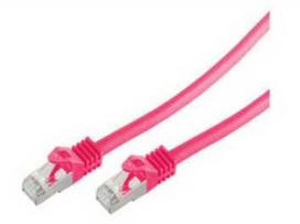 Shiverpeaks Patchcord BASIC-S Cat 7, S/FTP, PiMF, LSZH, rožinė, 30 m (BS75530-M)