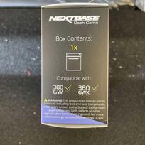 Next Base Videoregistratorius Nextbase Nextbase baterijos rinkinys 380GW/380GWX