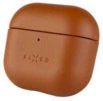 Fixed Fiksuotas odinis dėklas PodsLeather Apple AirPods 4 rudas
