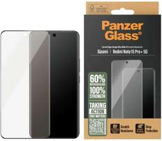 Panzer Glass „PanzerGlass SAFE“ itin plataus kampo grūdintas stiklas, skirtas „Xiaomi Redmi Note 15 Pro+ 5G“.