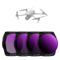 Kf Rinkinys filtrų „Pilka“ poliarizacinis ND PL 4w1 ND8 ND16 ND32 ND64 DJI Air 3S / SKU.2340