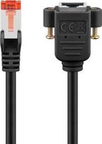 Goobay CAT 6 ilgintuvas/FTP (PiMF), juodas – laido ilgis 2 m