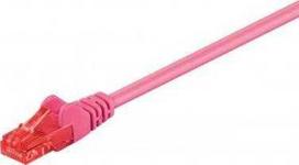 „Goobay CAT 6“ jungties kabelis, U/UTP, violetinis – laido ilgis 5 m