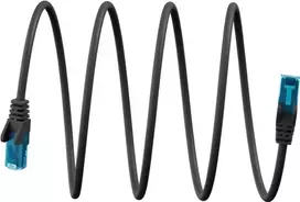 Goobay Kabelis krosowy, Cat 6a, U/UTP, juoda, 7.5 m (79215)