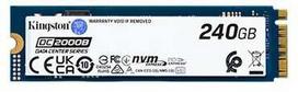 Kingston Technology 240G DC2000B PCIe 4.0 M.2 2280 Enterprise SSD (be radiatoriaus), 240GB, M.2, 4500MB/s