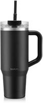 Bodum termo puodelis su šiaudeliu ir rankena Travel Mug 1.2L juoda