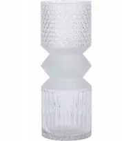 Dekoria Stiklinė vaza GEOMETRIC, 30 cm
