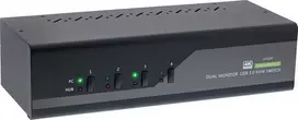 Przełącznik InLine® Desktop KVM Switch, 4-port, Dual Monitorius DisplayPort 1.2, 4K, USB 3.0, Audio