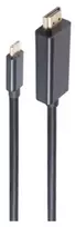 Kabelis Shiverpeaks HDMI USB 3.1 Typ C 1m (BS10-57025)