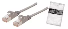 Shiverpeaks Plokščias tinklo kabelis RJ-45, Cat 7, U/FTP, pilka, 10m (BS75520-SL)