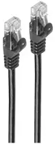 Shiverpeaks tinklo kabelis RJ-45, Cat 7, U/UTP, juoda, 1m (BS08-35025)