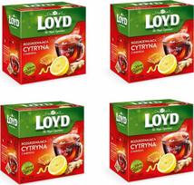 Loyd Šildanti arbata su imbieru, citrina ir medumi, 20 pakelių