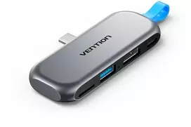 Vention USB-C 4w1 | 4K@60Hz | 100W PD | bez kabla