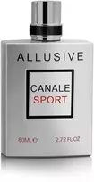 Fragrance World Allusive Canale Sport EDP parfumuotas vanduo vyrams, 80 ml