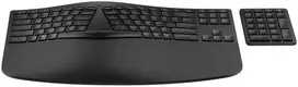 HP 965 ergonomiška belaidė klaviatūra, viso dydžio (100 %), belaidė, radijo dažnių belaidė + „Bluetooth“, membraninė, juoda