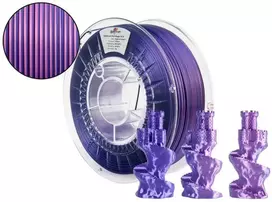 3D plastikas PLA dvipusis Magic silk MAGENTA DREAM (violet, pink) 1kg Spectrum
