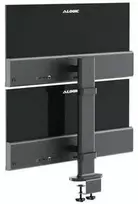 Laikiklis Alogic „Elevate 34“ dvigubas vertikalus monitoriaus stovas, pilkas