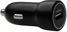 D Bramante dbramante1928 įkroviklis - automobilinis įkroviklis USB-A 18W - Juodas, automatinis, cigarečių žiebtuvėlis, juodas