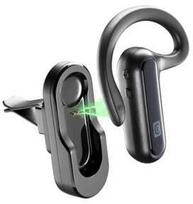 Cellular Line Ausinės Bluetooth ausinės Cellularline CAR FLAT su įkrovimo stotele automobiliui, juoda