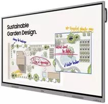 Monitorius System interaktywny Samsung WE75FX tablica interaktywna 190,5 cm (75'') 3840 x 2160 px Pilka HDMI