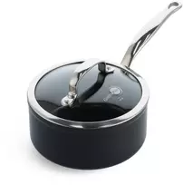 Green Pan Žalias Pan GreenPan Barcelona Pro puodas 20 cm juodas