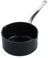 Green Pan Žalias Pan Greenpan GreenPan Barcelona Pro Puodas su snapeliu 16 cm Juodas