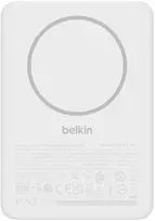 Belkin magnetinis belaidis išorinis akumuliatorius 5000 mAh, USB-C, 7,5 W BPD010hqWH