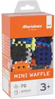 Marioinex *****Konstruktoriaus kaladėlės waffle mini 70 vnt. raštas 3 09034