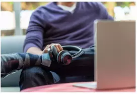 Ausinės HP Poly Ausinės Voyager Focus 2 UC USB-C/A Teams (3J P+) (CB8R2AA#AC3)