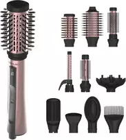 Cecotec Air | CeramicCare 10in1 AirBrush | Jonizuojantis kondicionavimas | Kaitinimo lygių skaičius 3 | 1200 W | Juoda/Rožinė