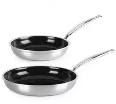 Green Pan GreenPan keptuvė GreenPan Premiere keptuvių rinkinys 2 vnt., 20+28 cm, nerūdijančio plieno