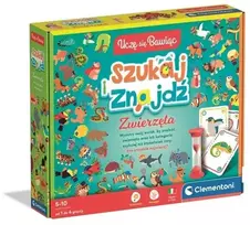 Clementoni Edukacinis stalo žaidimas „Look and Find Animals“, nuo 5 metų