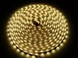 LED juosta 60 LED/m SMD3528 12V 2900-3100K hermetiška IP65, LED line