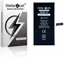 Akumuliatorius StellarXcell Diagnostic Apple iPhone 14 3280mAh (Standart Capacity + HQ Copy BMS)