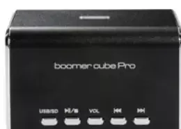 Kompiuterio kolonėlės Garsiakalbis Ultron boomer cube Pro Juodas (123066)