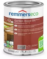 Atmosferos poveikiui atsparus matinis aliejus Remmers Garden Wood Oil [eco] grafito pilkas 0,75 l