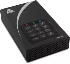 Kietasis diskas Dysk zewnętrzny HDD Apricorn 6TB Aegis Padlock DT Secure