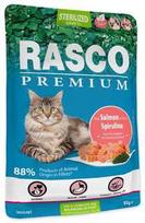 Rasco Premium RASCO lašišos filecikai katėms su spirulina